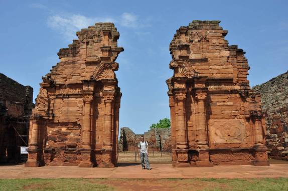 Visitando as lindas ruínas jesuítas de San Ignacio Mini, na Argentina